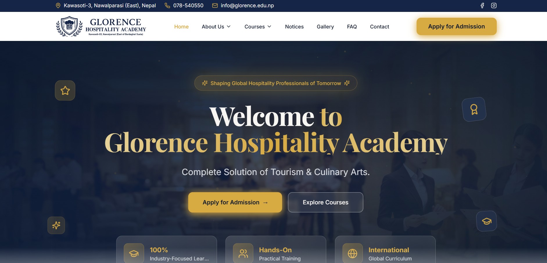 Glorence Hospitality Academy